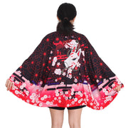 Techwear Kimono Mujer Rojo