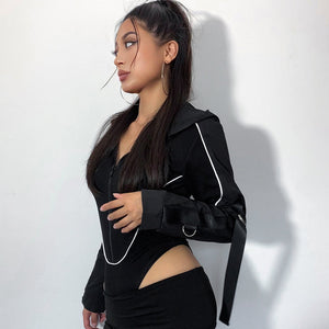 Zipper Bodysuit cyberpunk
