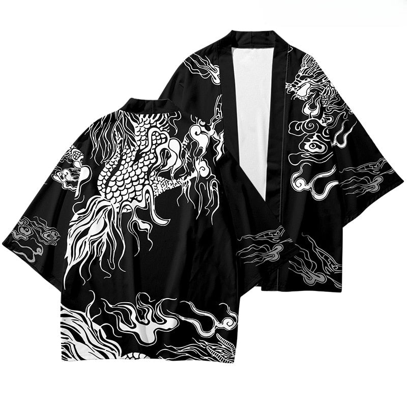 blue Kimono Men Abstract Blue | The Perfect Addition To Your Summer ...