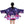 Techwear Kimono Women Purple