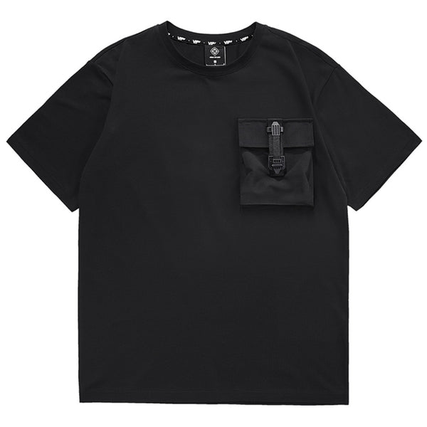 Black Cargo Tshirt Summer