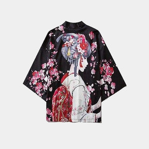 Sakura Techwear Kimono
