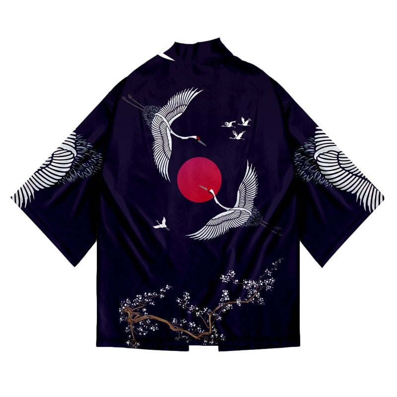 Cranes Male Kimono - The Perfect Gift For The Man Who Has Everything ...