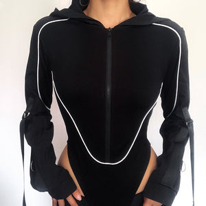 Zipper Bodysuit cyberpunk
