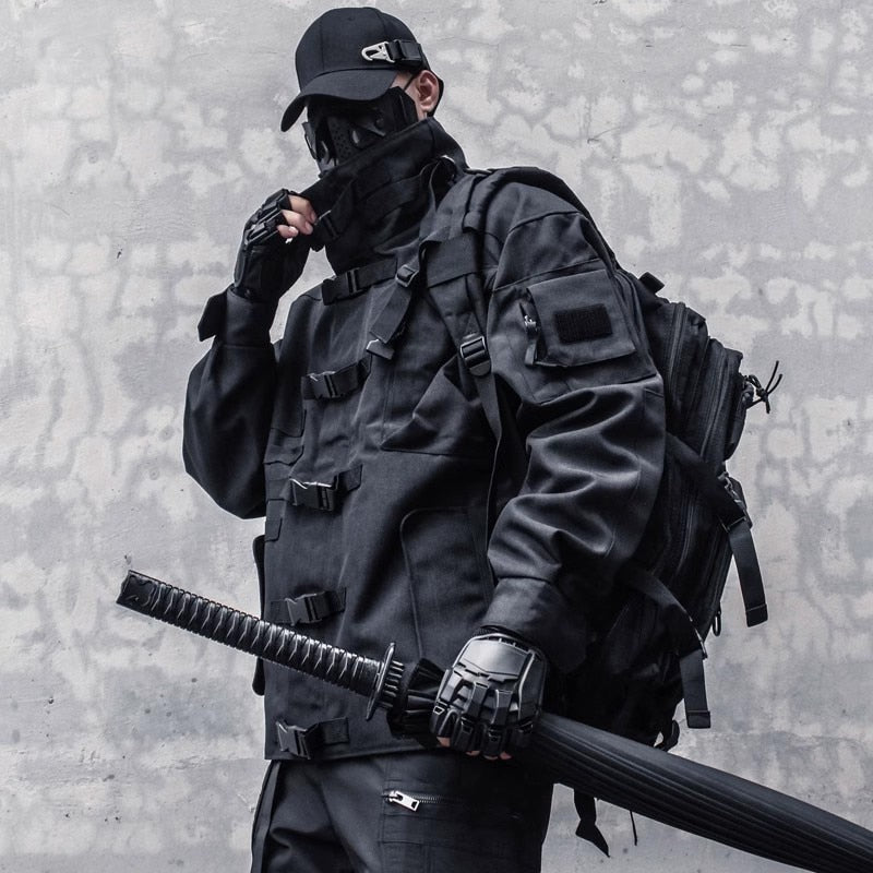 Elevate Your Urban Game: Tactical Functional Techwear Jacket – CYBER  TECHWEAR