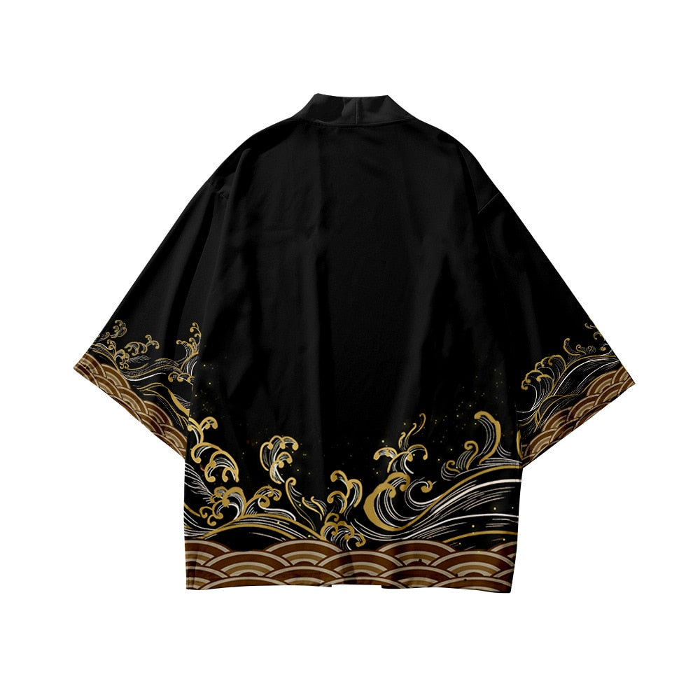 Mens Black Kimonos - The Perfect Gift For Any Occasion! – CYBER TECHWEAR