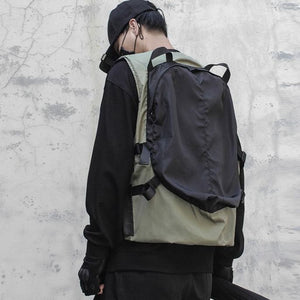 Sleeveless Backpack Jacket Techwear