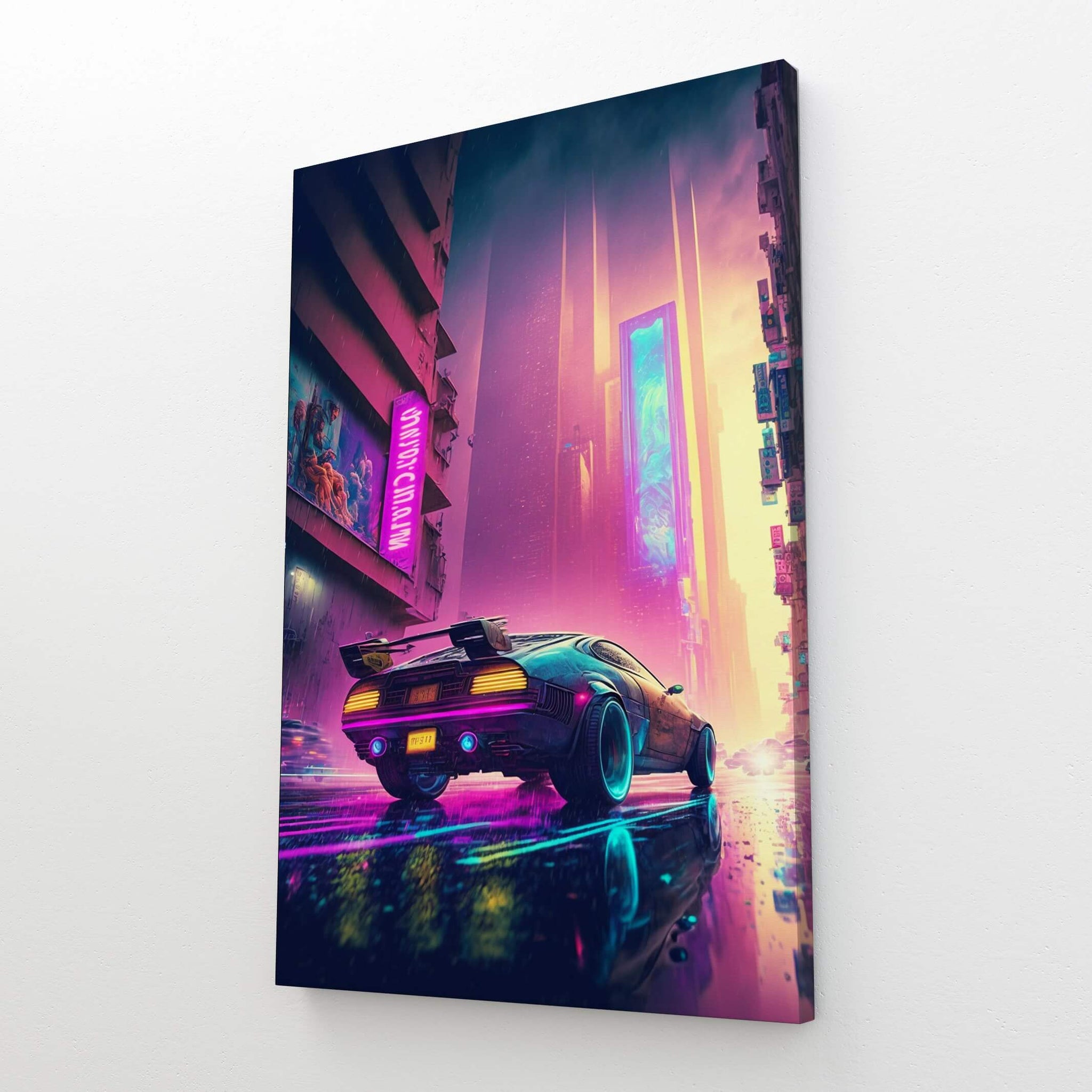 Super Car Cyberpunk Art | CYBER TECHWEAR®