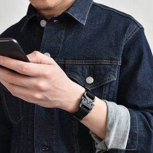 Techwear Bracelet Black