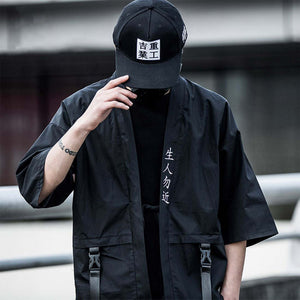 Techwear Cyberpunk Kimono