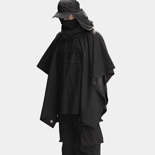 ジャケット・アウター UNDRESSED HANDY OVER PONCHO Techwear Poncho Ninja Jacket | CYBER TECHWEAR® – Cyber Techwear