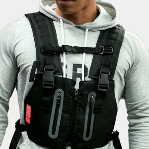 Reflective Techwear Vest | CYBER TECHWEAR®