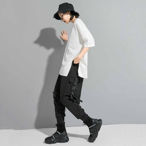 ASYMMETRICAL TECHWEAR TSHIRT