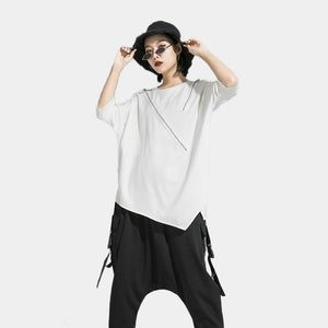 ASYMMETRICAL TECHWEAR TSHIRT