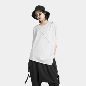 ASYMMETRICAL TECHWEAR TSHIRT