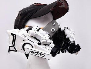 White Cyberpunk Mask