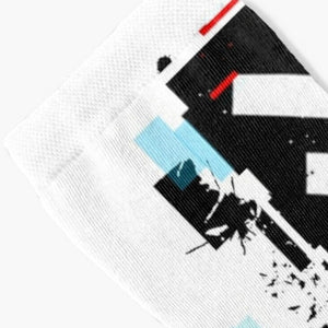 White Cyberpunk Socks | CYBER TECHWEAR®