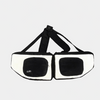 White Reflective Chest Bag