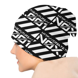 White Stripes Techwear Beanie | CYBER TECHWEAR®
