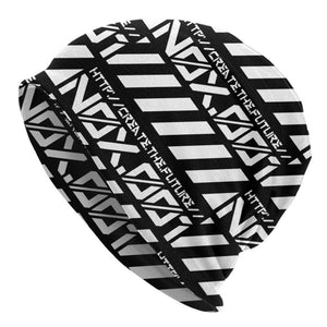 White Stripes Techwear Beanie | CYBER TECHWEAR®