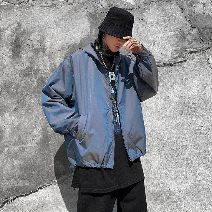 Windbreaker Cargo Jacket – CYBER TECHWEAR