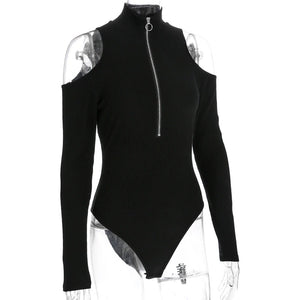 Zipper Techwear Bodysuit | CYBER TECHWEAR®