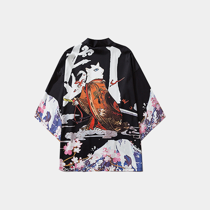 Techwear Samurai Kimono