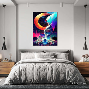 Abstract Cyberpunk Art | CYBER TECHWEAR®