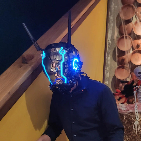 Futuristic Cyberpunk Helmets | CYBER TECHWEAR®