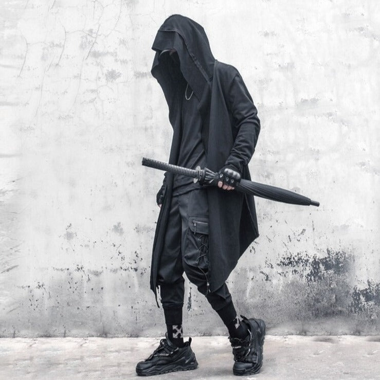 Japanese Techwear Cloak | CYBER TECHWEAR®