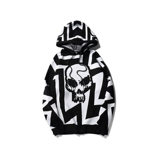 Skull Techwear Hoodie