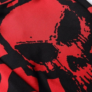 Skull Techwear Hoodie