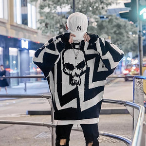 Skull Techwear Hoodie