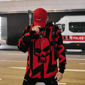 Skull Techwear Hoodie