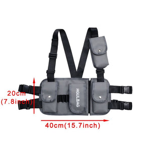 Big Utility Chest Bag | CYBER TECHWEAR®