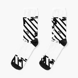 Black and White Techwear Socks