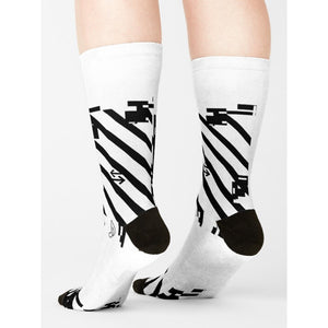 Black and White Techwear Socks