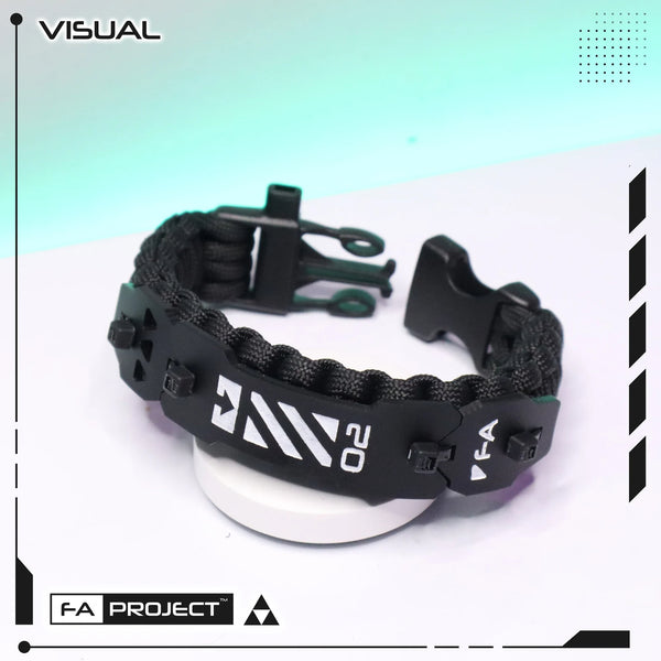 Black Techwear Bracelet