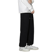 Schwarze Techwear-Jogginghose