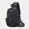 Black Techwear Sling Bag
