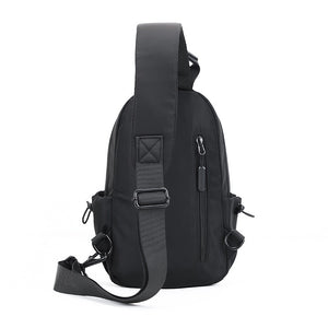 Black Techwear Sling Bag
