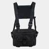 Black Utility Chest Bag