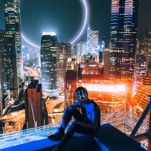 Cyberpunk LED mask