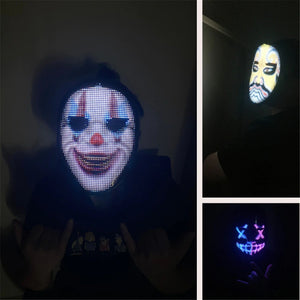 Cyberpunk LED mask