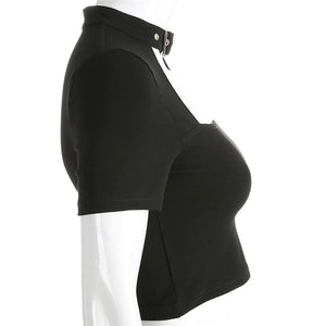 Harajuku Techwear Crop Top