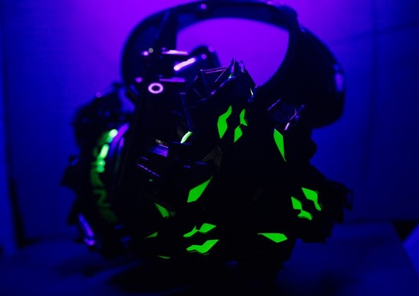 Black Cyberpunk Mask | CYBER TECHWEAR®