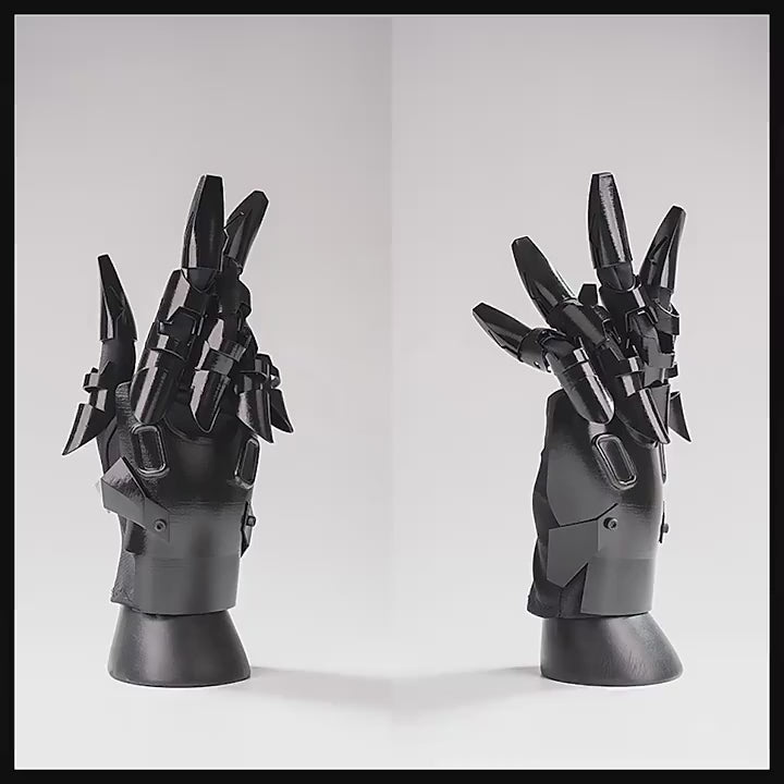 Cyberpunk Mechanical Gloves