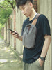 Grey Techwear Sling Bag