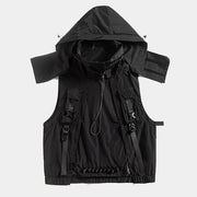 Gilet Techwear à capuche