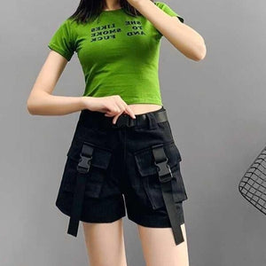 Korean Techwear Shorts